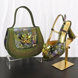 Fashion party bag with shoe Set WH1257