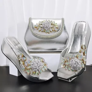 Fashion party bag with shoe Set WH1260