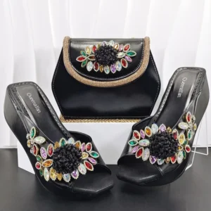 Fashion party bag with shoe Set WH1261