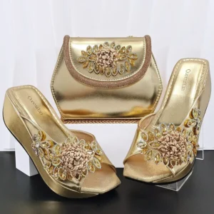 Fashion party bag with shoe Set WH1263