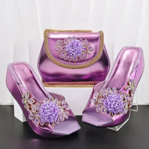 Fashion party bag with shoe Set WH1265