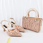 Fashion party bag with shoe Set WH1268