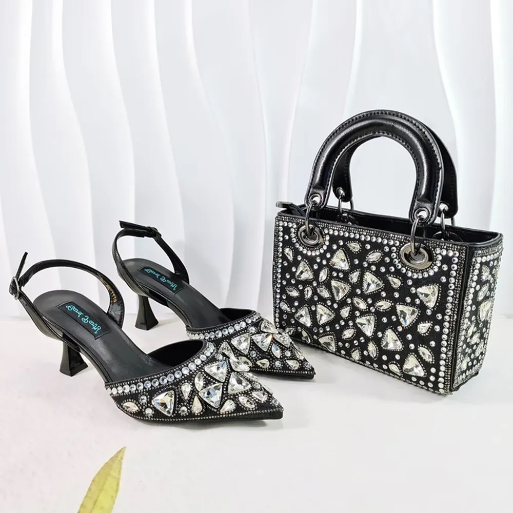 Fashion party bag with shoe Set WH1270 1 Fashion party bag with shoe Set WH1270