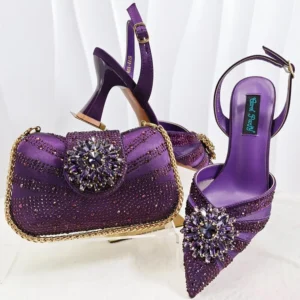 Fashion party bag with shoe Set WH1275