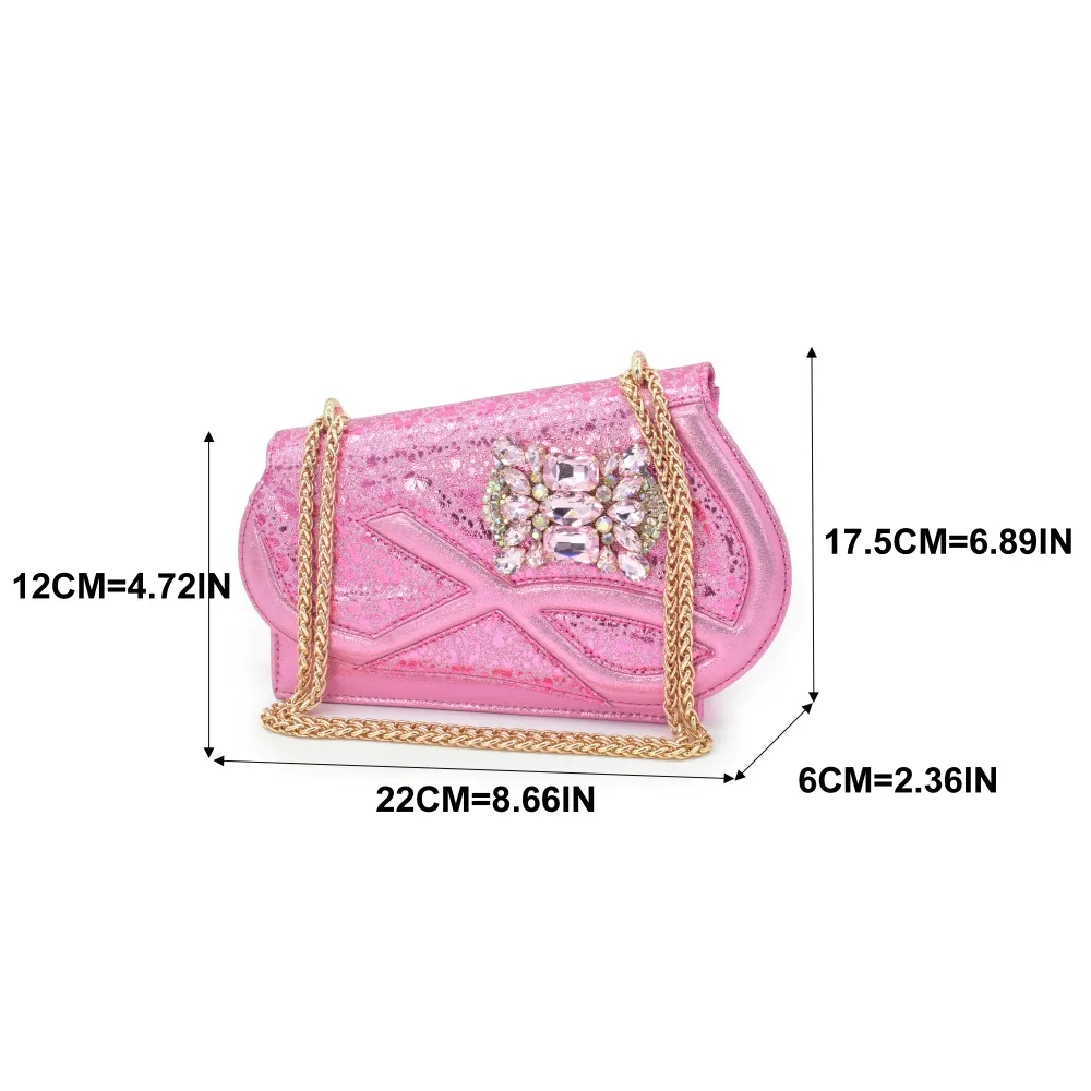 Fashion party bag with shoe Set WH1279 2 Fashion party bag with shoe Set WH1279 - Image 2